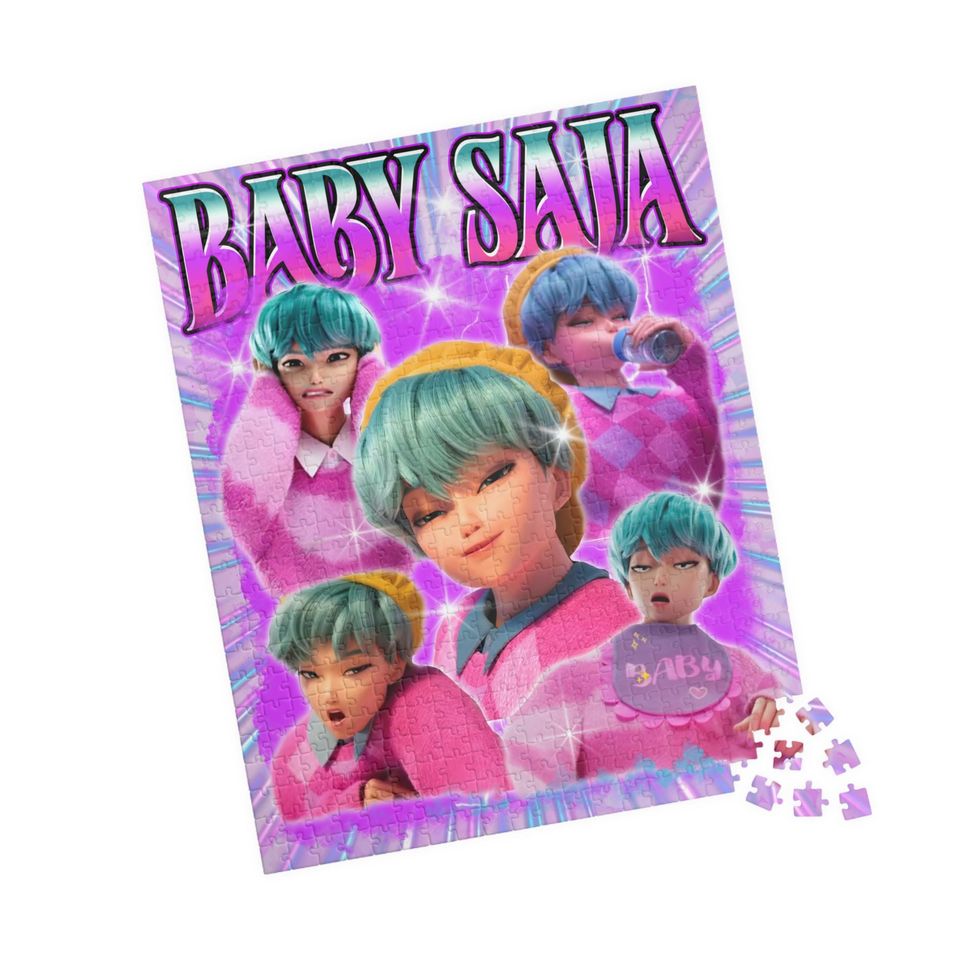 K-Pop Demon Hunters Baby Saja Puzzle Cute Saja Boys Kpop Fan Gift