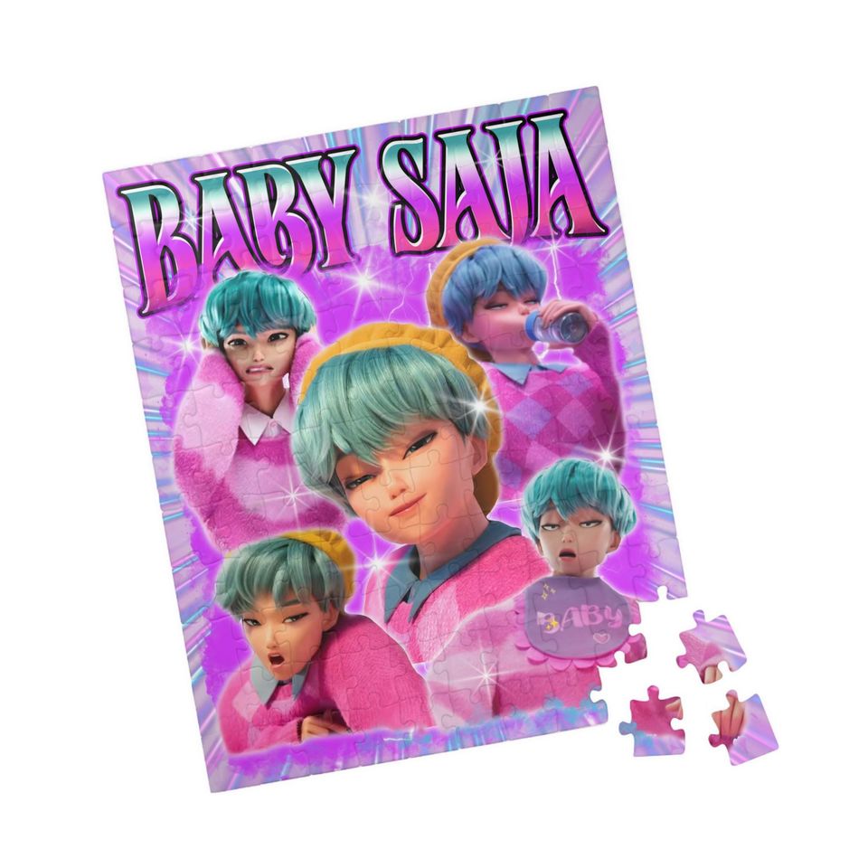 K-Pop Demon Hunters Baby Saja Puzzle Cute Saja Boys Kpop Fan Gift