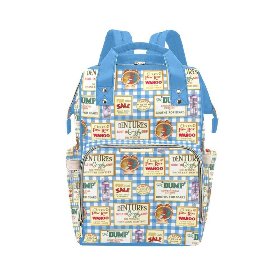 Country Bears Diaper Backpack, Back to School Gift for Kids