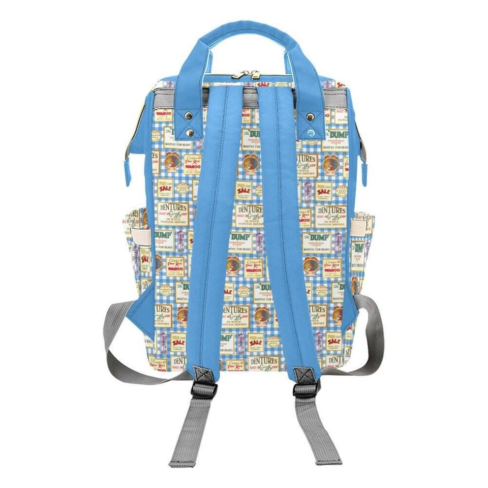 Country Bears Diaper Backpack, Back to School Gift for Kids