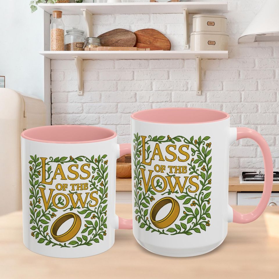 Lass of the Vows Coffee Mug Wedding Officiant Gift and Officiant Proposal Cup Cup 11oz and 15oz Sizes