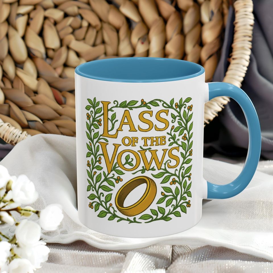 Lass of the Vows Coffee Mug Wedding Officiant Gift and Officiant Proposal Cup Cup 11oz and 15oz Sizes