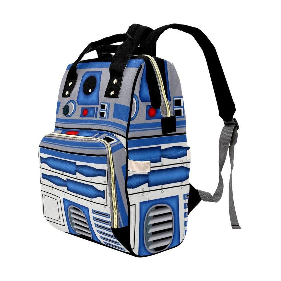 Droid Diaper Backpack, Back to School Gift for Kids