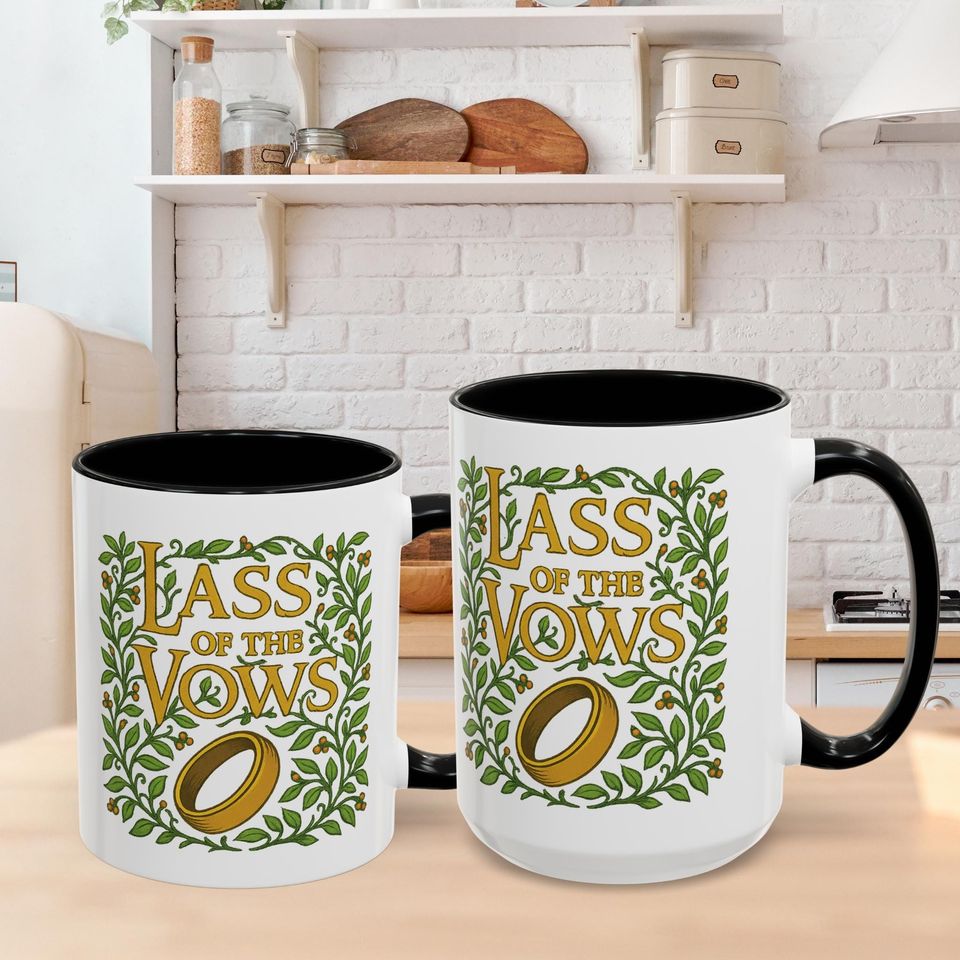 Lass of the Vows Coffee Mug Wedding Officiant Gift and Officiant Proposal Cup Cup 11oz and 15oz Sizes