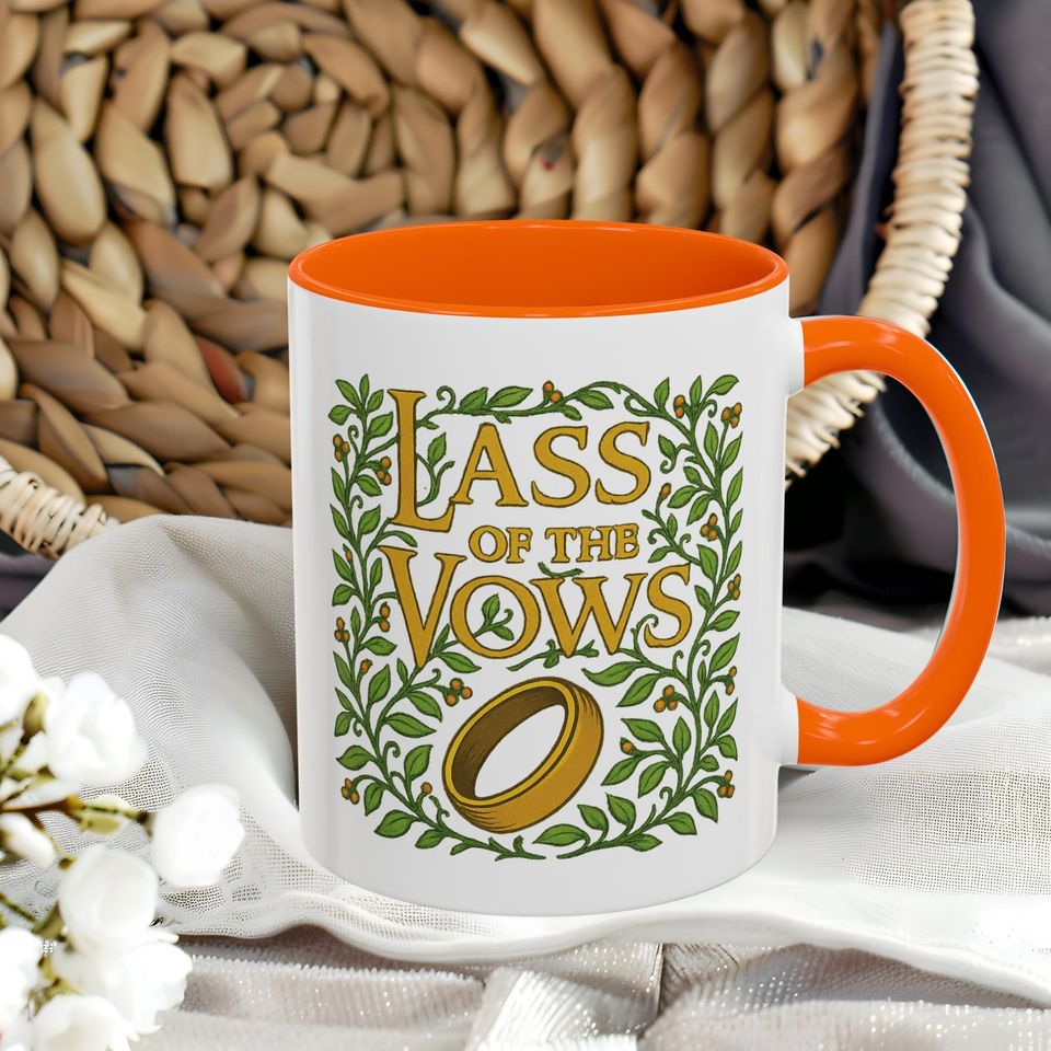 Lass of the Vows Coffee Mug Wedding Officiant Gift and Officiant Proposal Cup Cup 11oz and 15oz Sizes