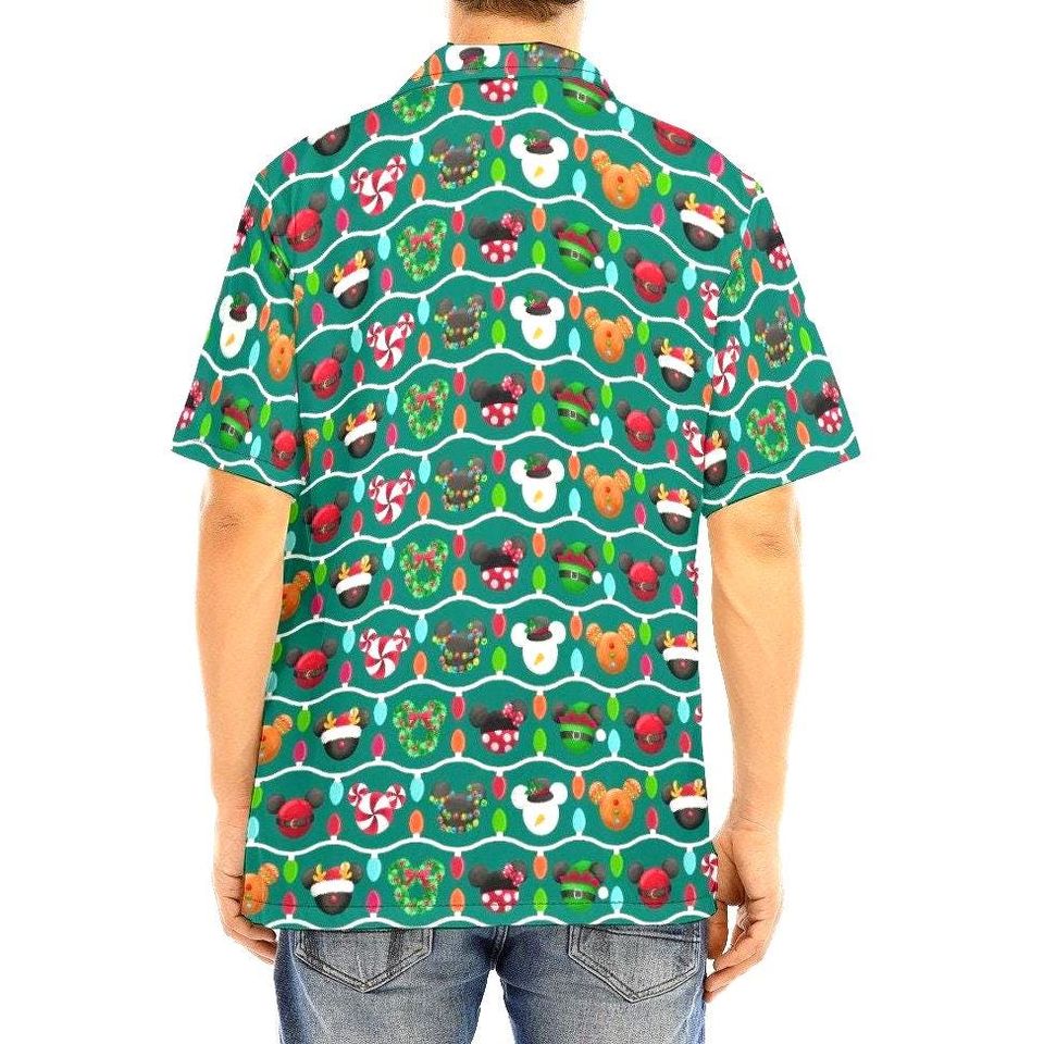 Christmas Mickey Ornaments Hawaiian Shirt