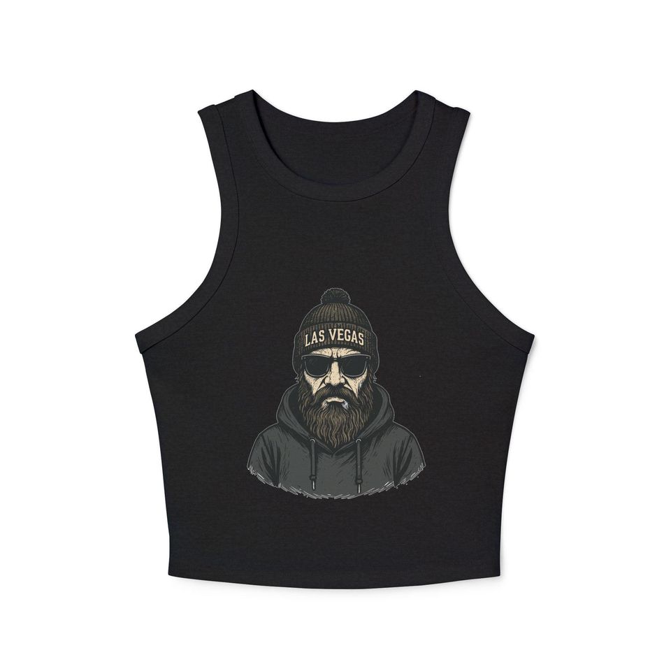 Las Vegas Raiders Tank Top: Women's Ribbed Racerback