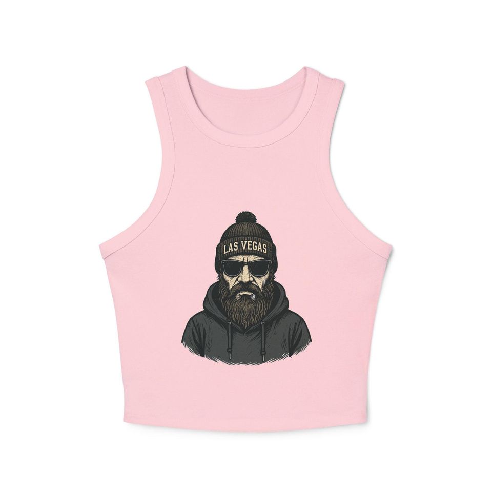 Las Vegas Raiders Tank Top: Women's Ribbed Racerback