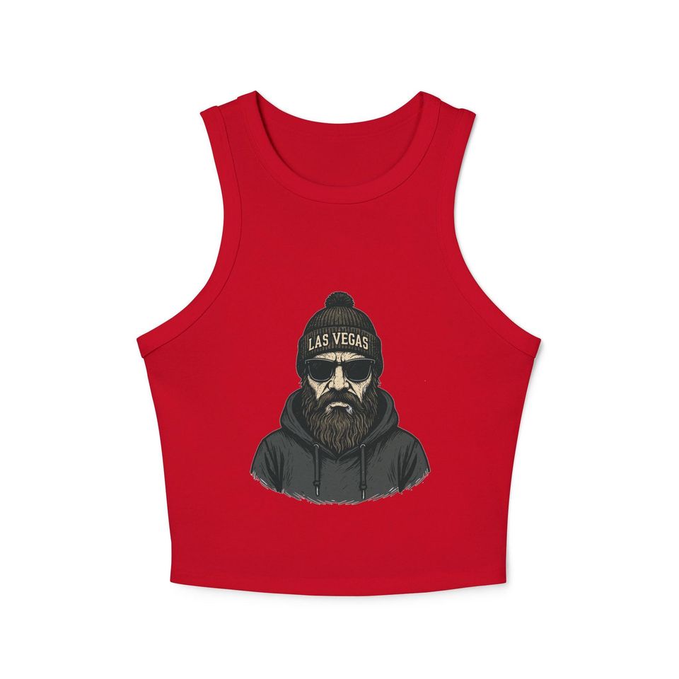 Las Vegas Raiders Tank Top: Women's Ribbed Racerback