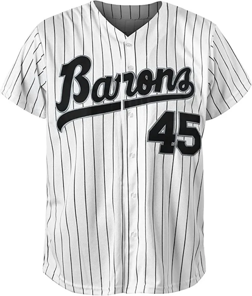 Tocament Birmingham Barons Michael Jordan 45 Baseball Jersey 90s