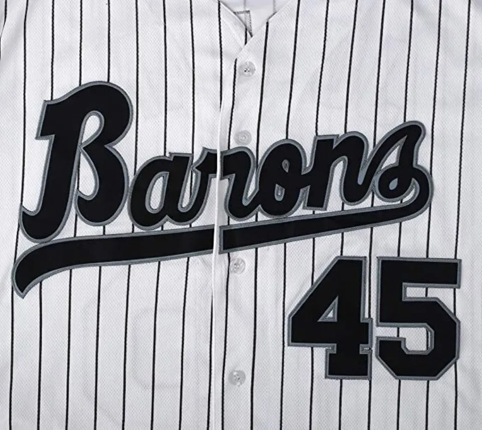 Tocament Birmingham Barons Michael Jordan 45 Baseball Jersey 90s