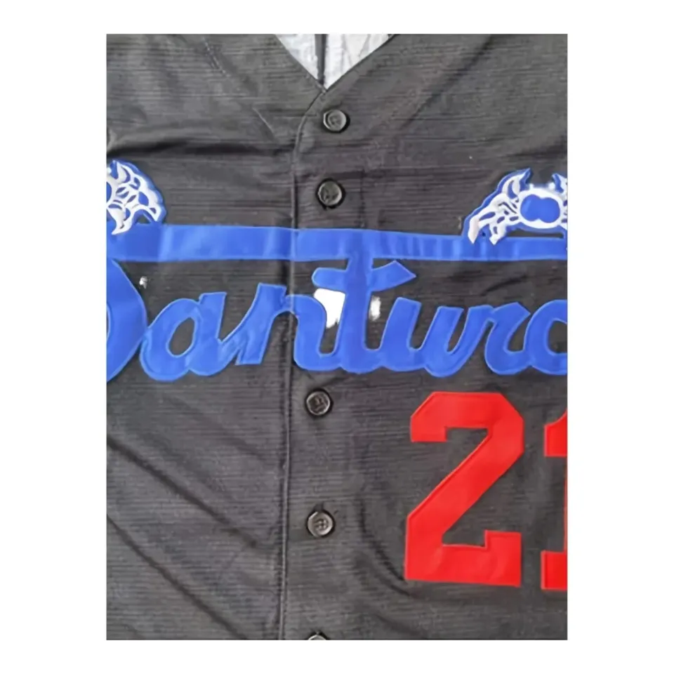 Santurce Cangrejeros Roberto Clemente Baseball Jersey Black