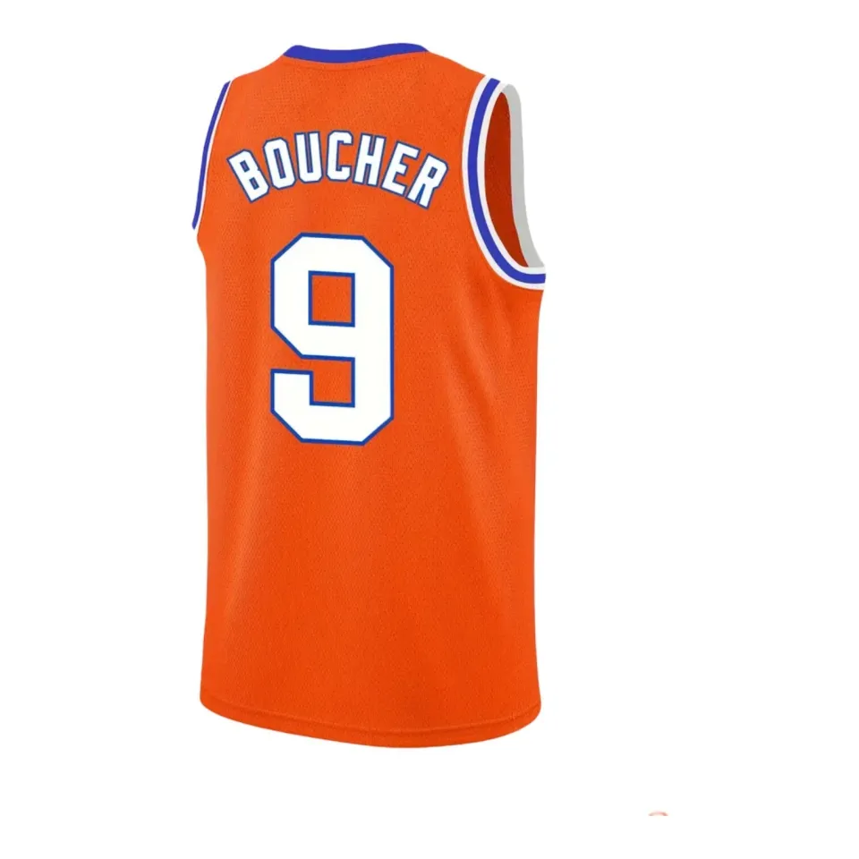 The Waterboy Bobby Boucher #9 Basketball Jersey Adam Sandler Orange