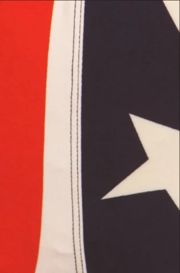 Buttery Soft Split USA Flag Leggings