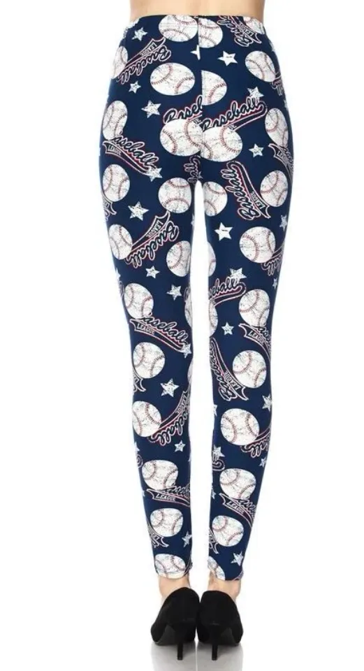 Buttery Soft Major League Baseball Leggings