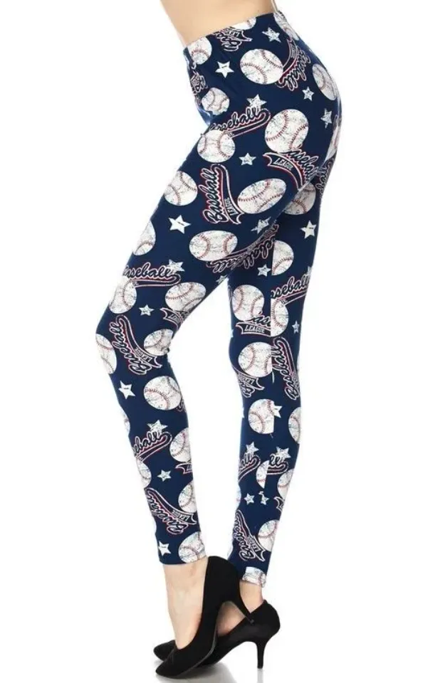 Buttery Soft Major League Baseball Leggings