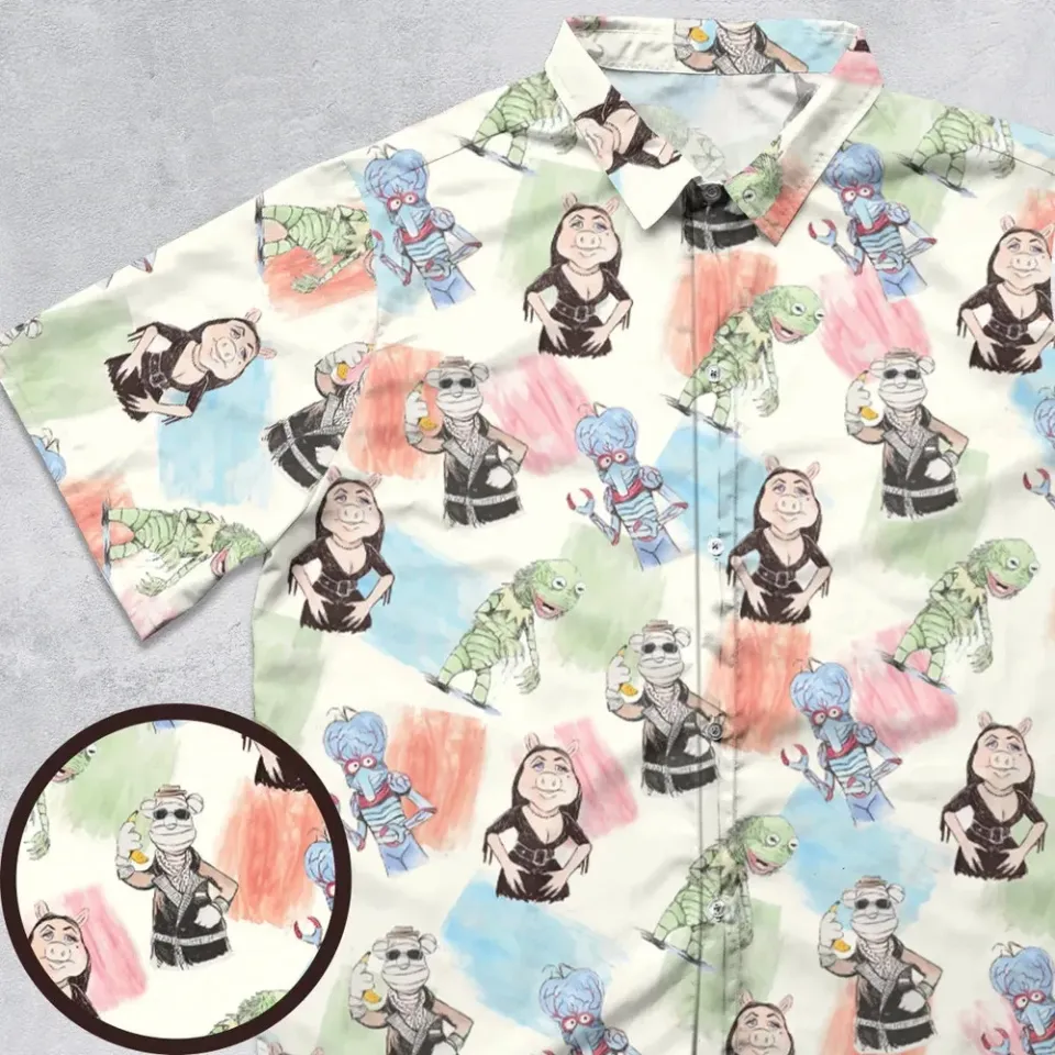 Muppet Monsters Button Down Shirt