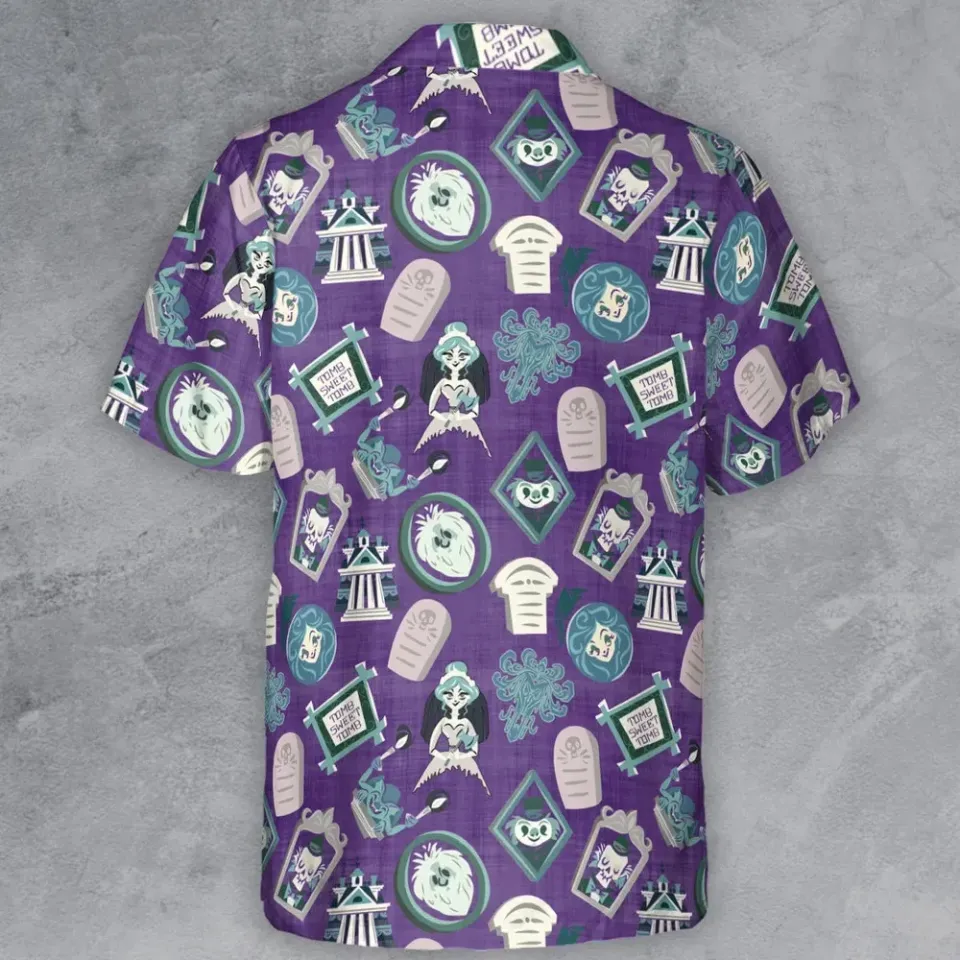 Tomb Sweet Tomb Haunted Mansion Button Down Shirt