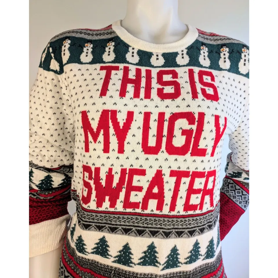 Aeropostale "This Is My Ugly Sweater"   Christmas Holiday Size Medium