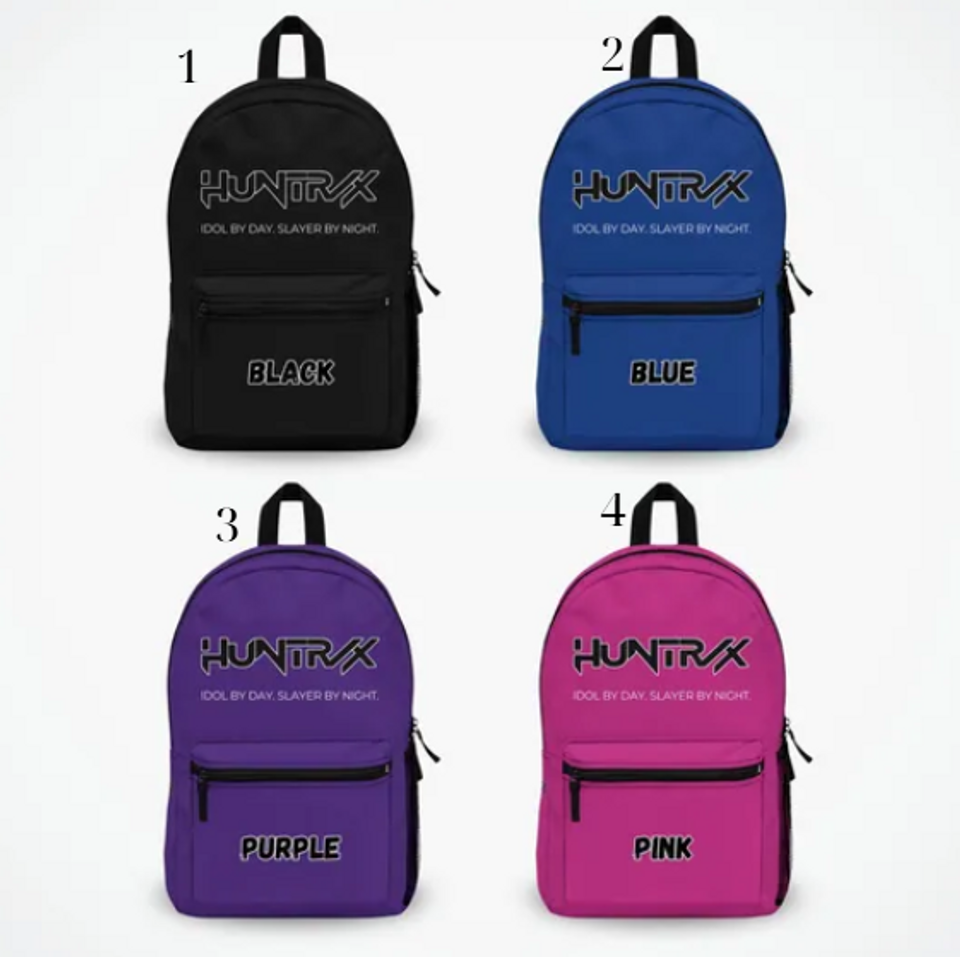 Kpop Demon Hunters Backpack, Huntrix Personalized Backpack, Custom Name Kids Backpack, Kpop Book Bag for School, Kpop Gift, Trending Now