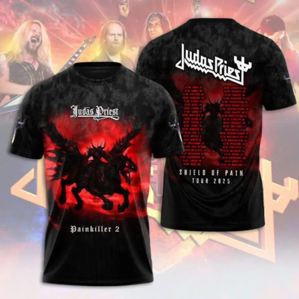 Judas Priest 3D Tshirt, Tour 2025