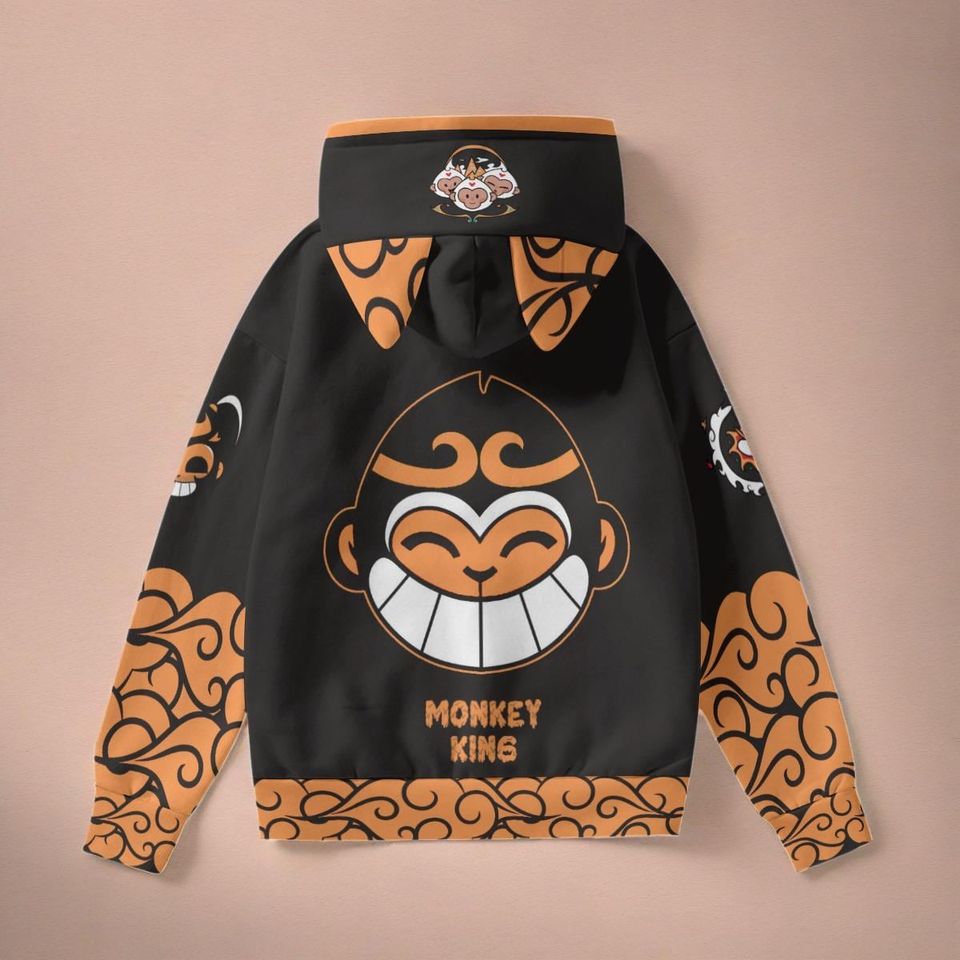 Unisex Wukong Splatter Hoodie