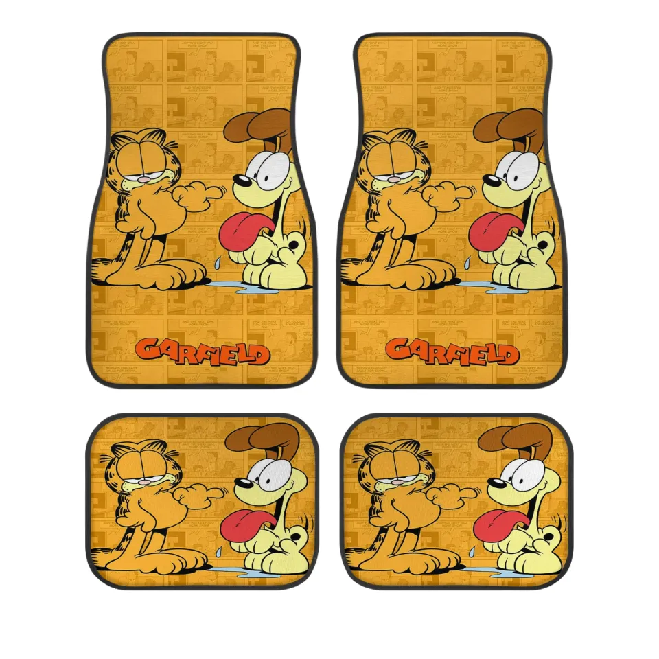 Garfield Odie Car Floor Mats, Cartoon Auto Accessories