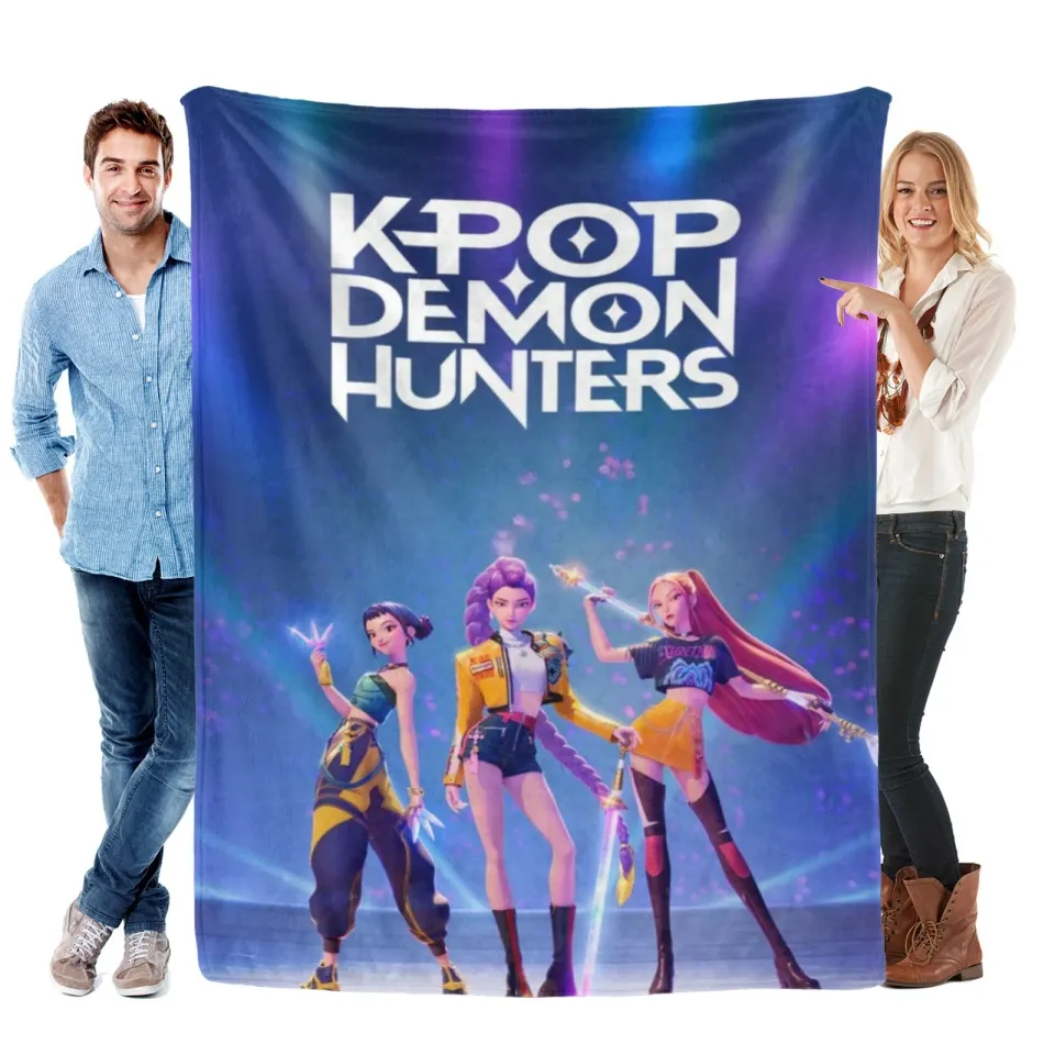 K-POP Throw Blanket for Couch and Bed Decor All Season Birthday Gift