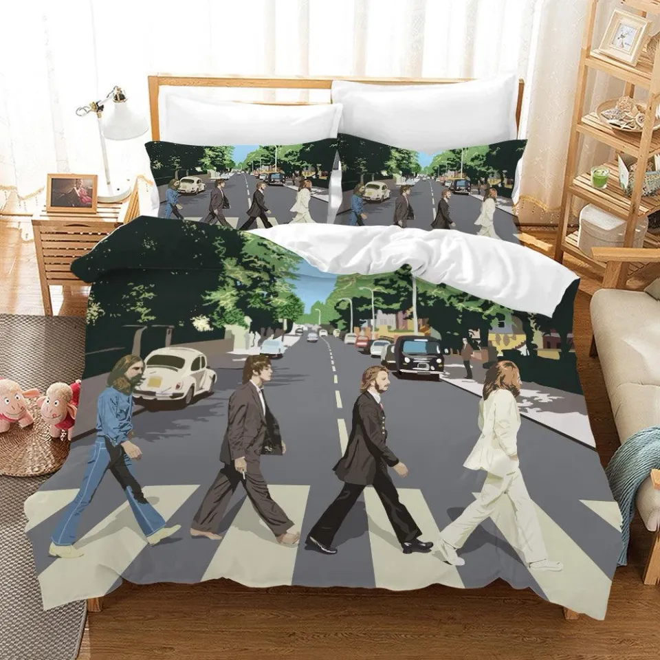 3D The Beatles Quilt Cover Set Duvet Cover Bedding Pillowcases