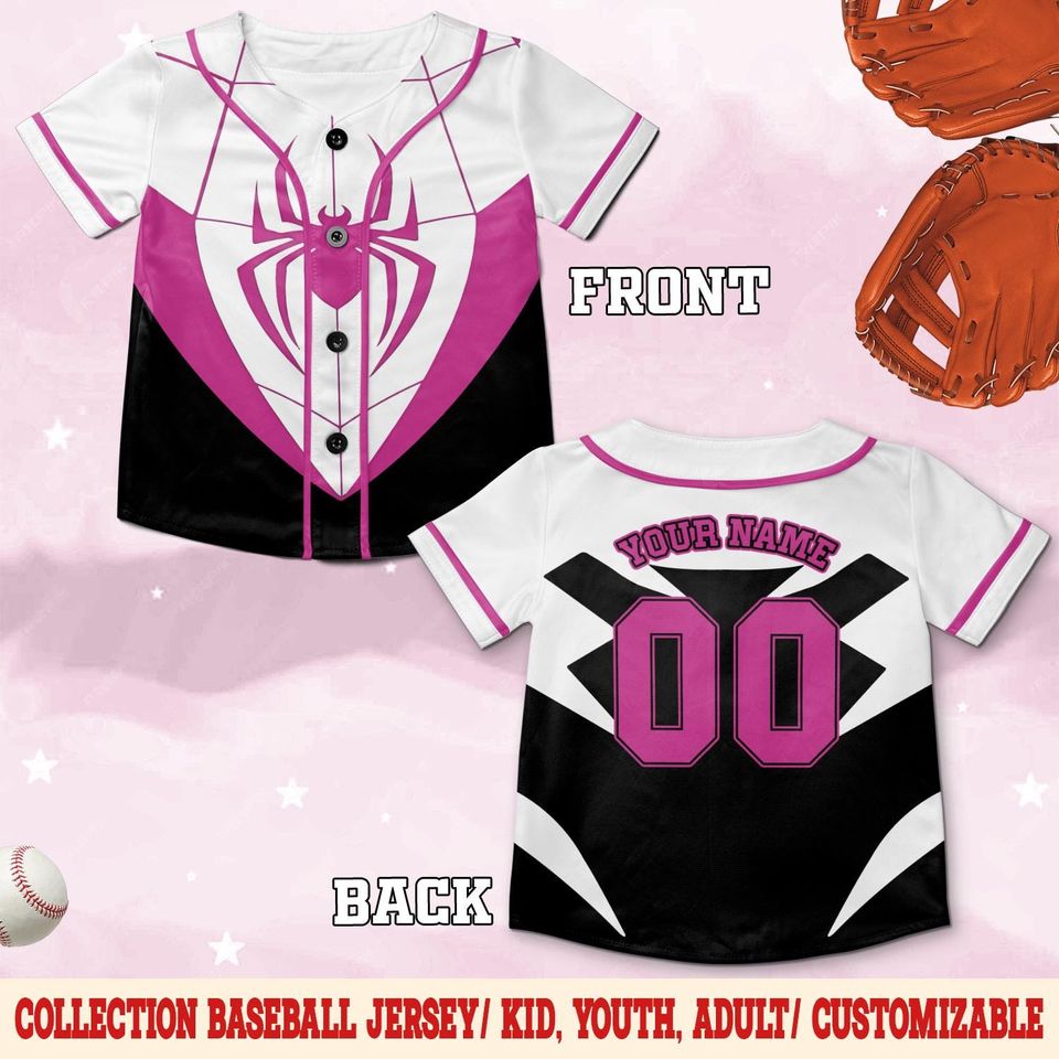 Spidey And His Amazing Friends Costume Baseball Jersey