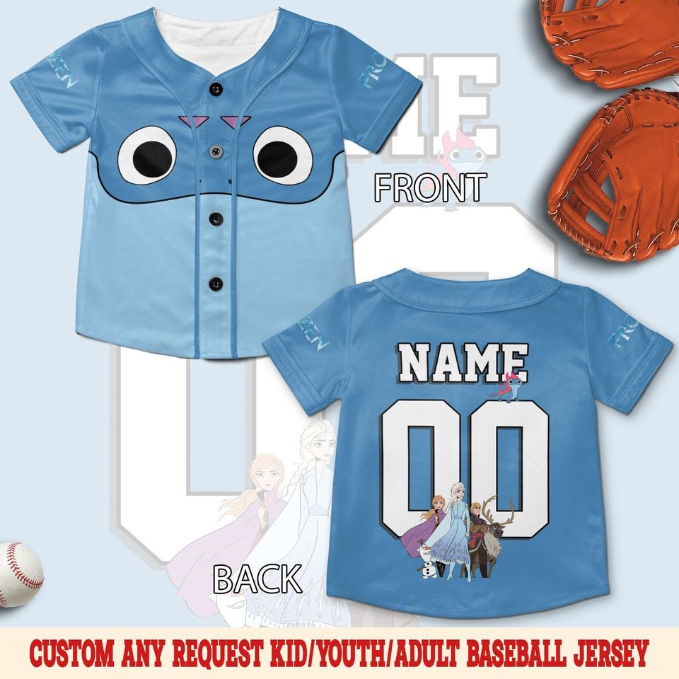 Bruni And Pascal Baseball Jersey, Personalized Number Name Jersey