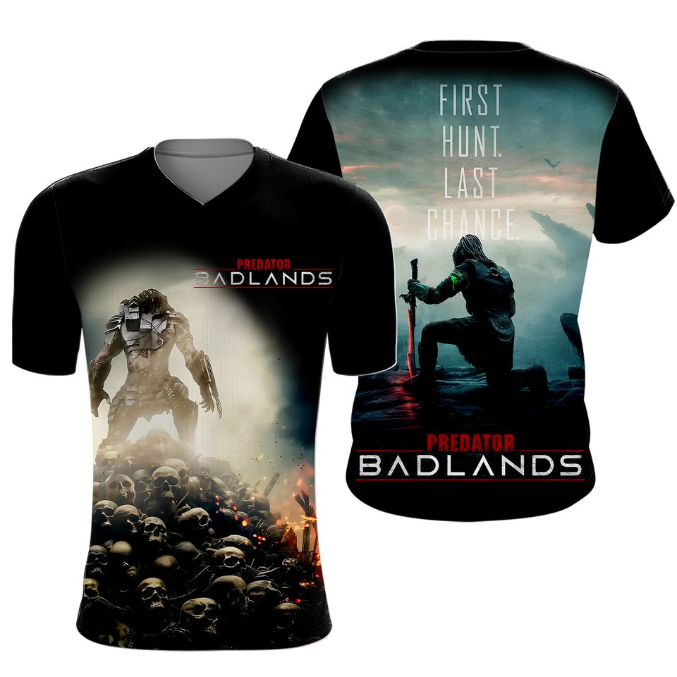 Predator Badlands First Hunt Last Chance AOP 3D T-Shirt