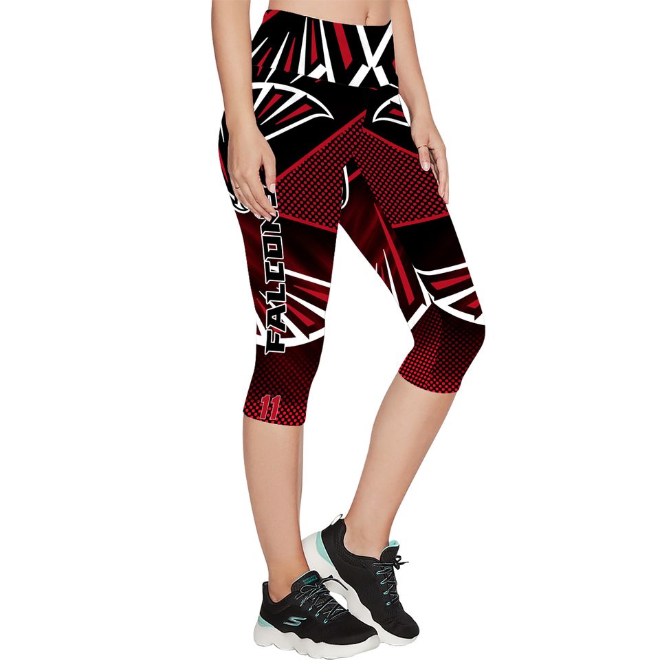 Atlanta Falcons Football Team Leggings, Game Day Leggings