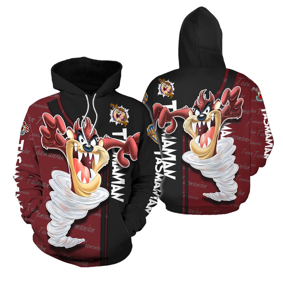 Cartoon Tasmanian Devil Hoodie And Leggings