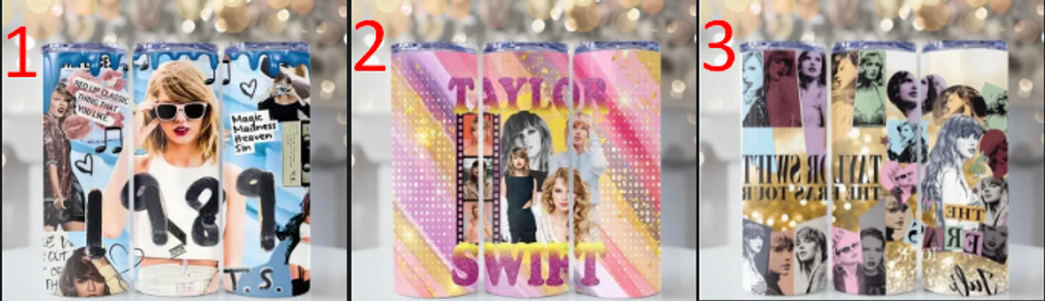 Taylorr Swifts 20 oz custom Tumbler