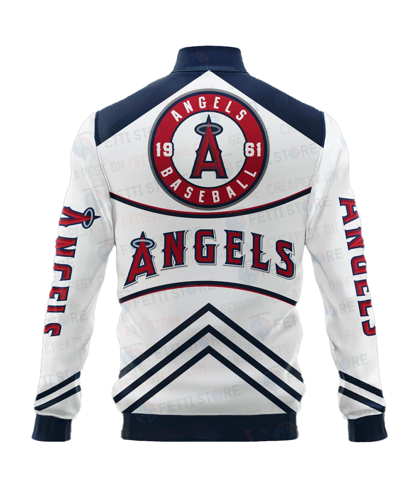 Los Angeles Angels Major League Baseball AOP Varsity Jacket