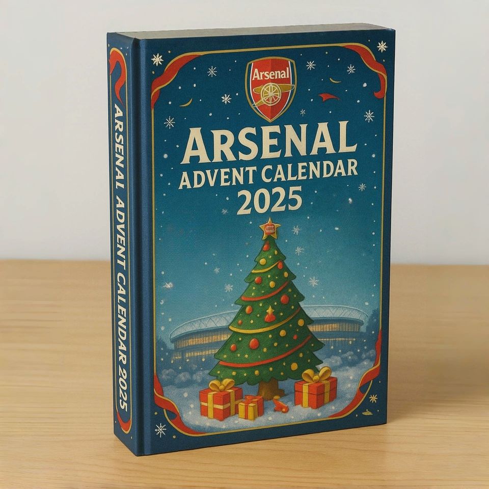 Arsenal Acrylic Advent Calendar Blind Box, 2D Acrylic, Christmas Decor