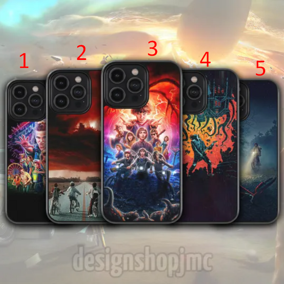 Stranger Custom Phone Case, Rubber TPU Aesthetic Cover, iPhone, Samsung Galaxy, Pixel