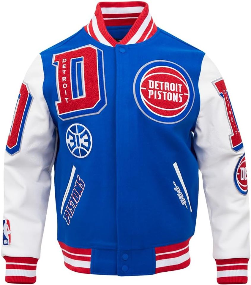 Mens Mash Up Varsity Jacket, Not Leather, Not Satin, Gift For Fans