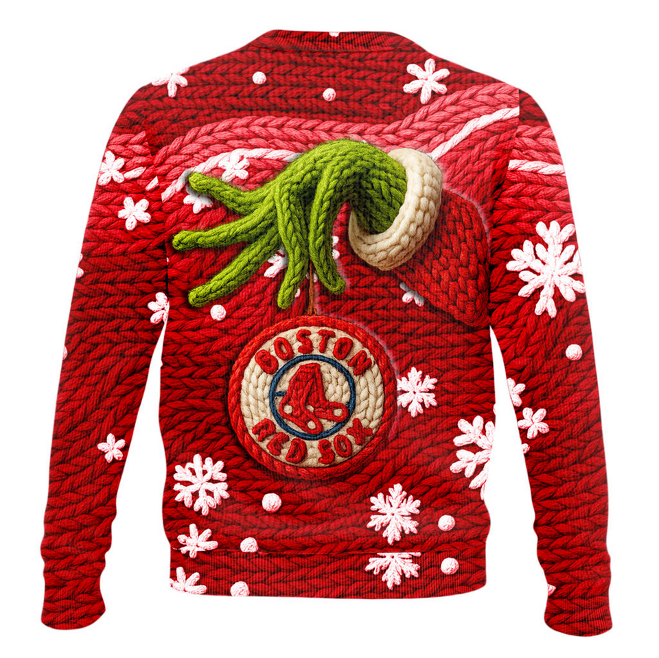 Boston Red Sox 125th Anniversary Unisex Christmas Ugly Sweater