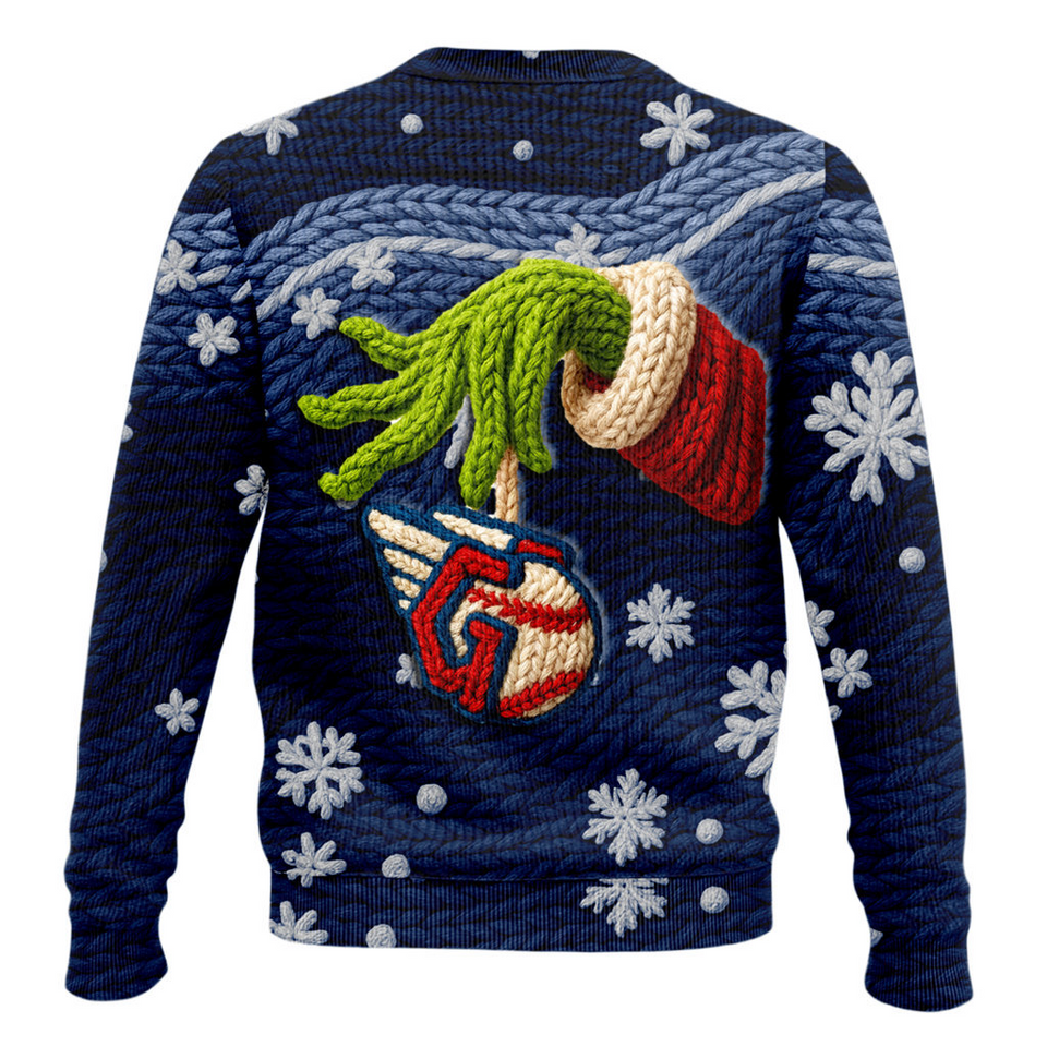 Cleveland Guardians 2025 125th Anniversary Unisex Christmas Ugly Sweater