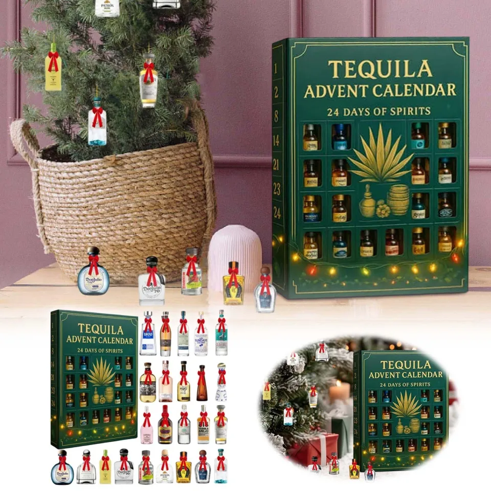 TEQUILA Advent Calendar 2025 24 Countdown Charms & Holiday