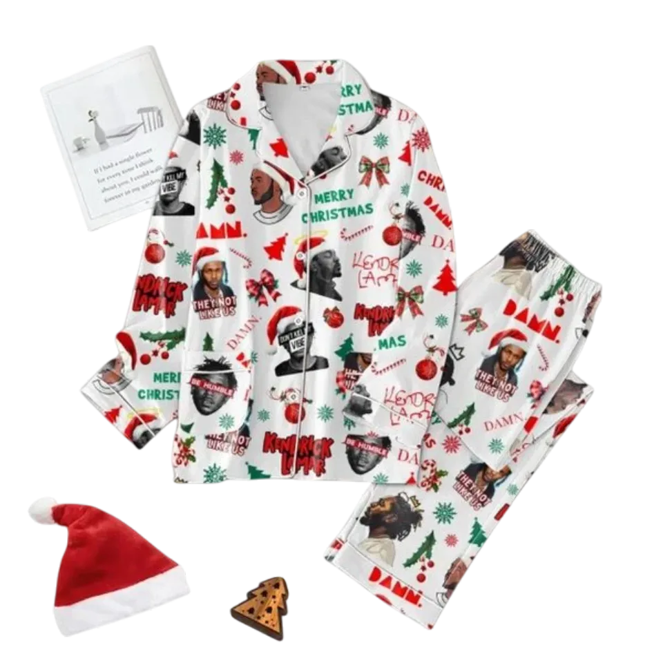 Kendrick Lamar They Not Like Us Not Enough Pajamas Set