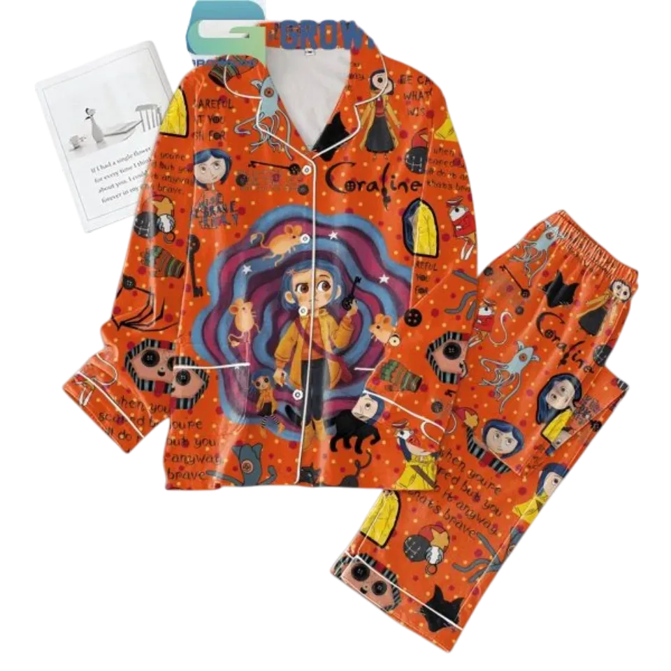 Coraline Adult Pajama Set