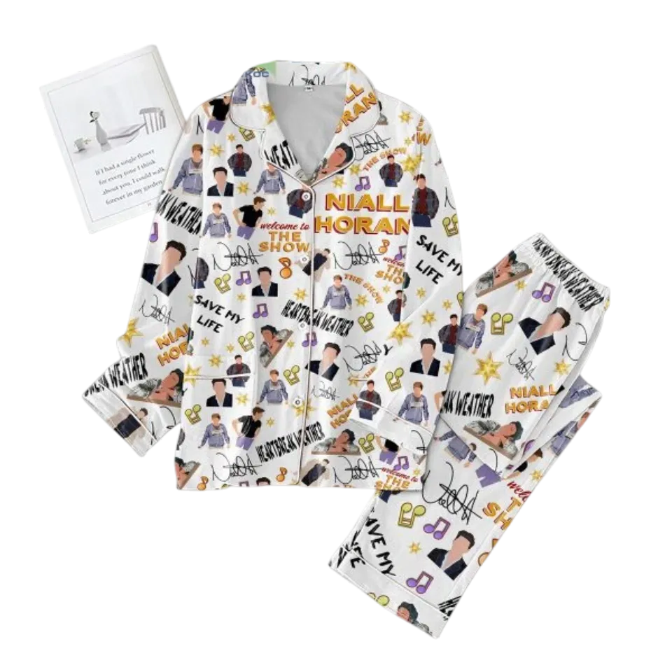 Niall Horan Save My Life Pajamas Set