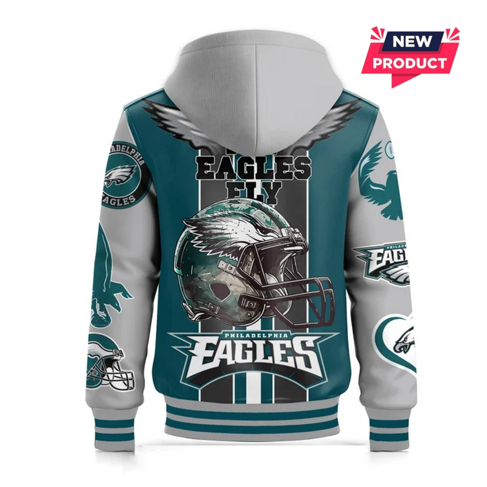 Philadelphia Eagles Limited Edition Hooded Varsity Jacket