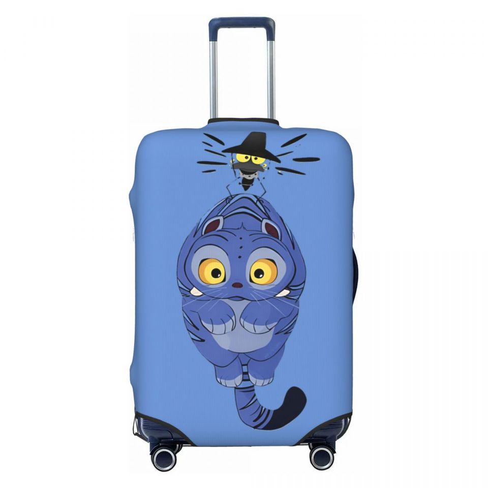 KPop Demon Hunter Suitcase Cover Holiday Cruise Trip Fun Luggage Supplies Protection