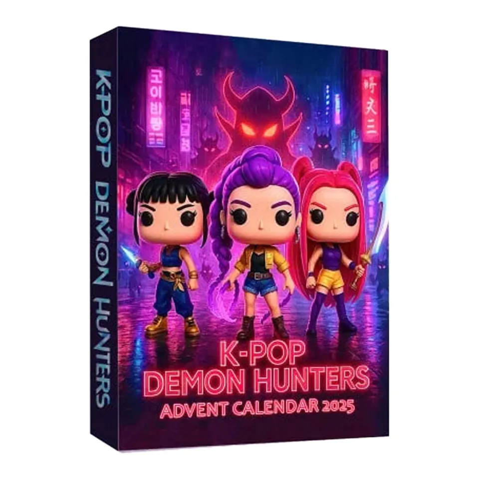 K pop Devil Hunters Advent Calendar 24 Days 2025 Christmas Best Countdown Gift