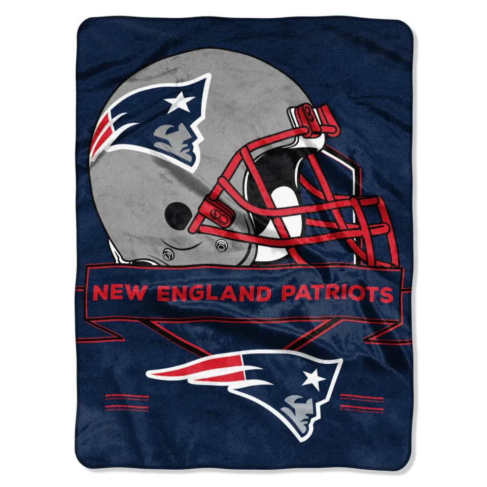 New England Patriots football Plush Blanket, Soft & Warm
