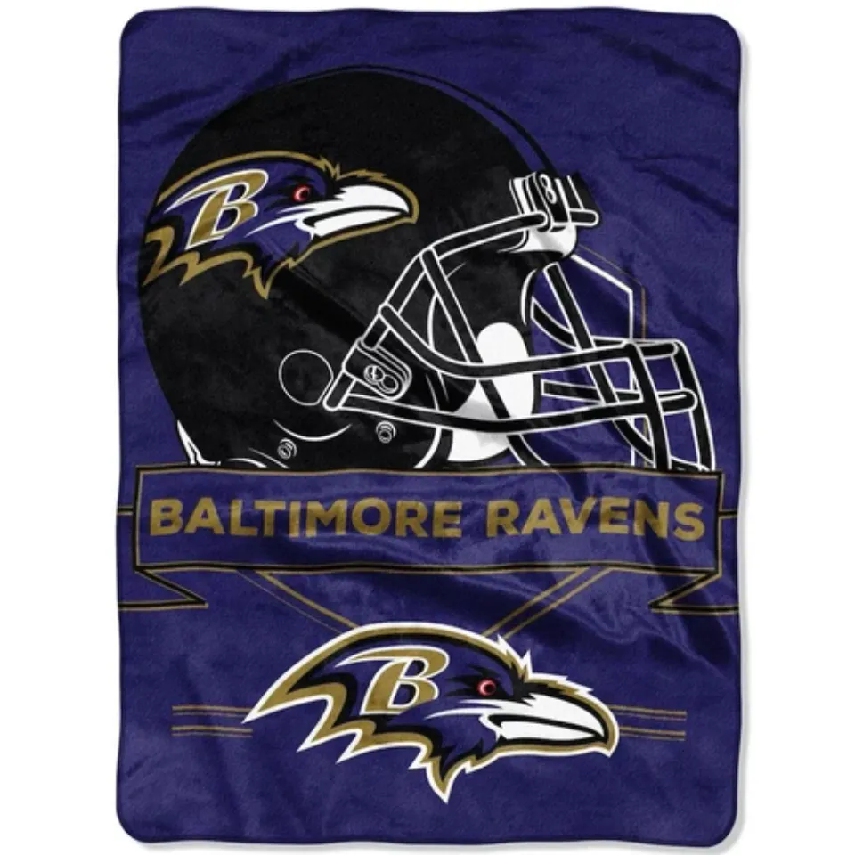 Baltimore Ravens football Plush Blanket, Soft & Warm